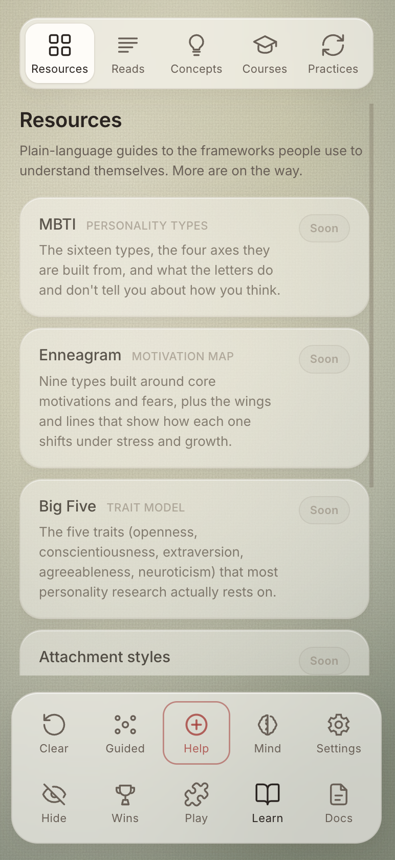 Concept view — More than listening